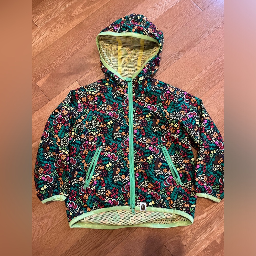 Bape kids 110 cm windbreaker
